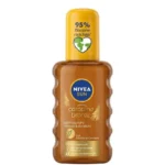NIVEA Sun Huile Solaire Carotène 200 ml – Huile Bronzante à la Vitamine E | Maroc