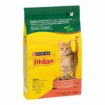 Purina Friskies Croquettes Chat Adulte Bœuf & Poulet 4 kg – Alimentation Complète | Maroc