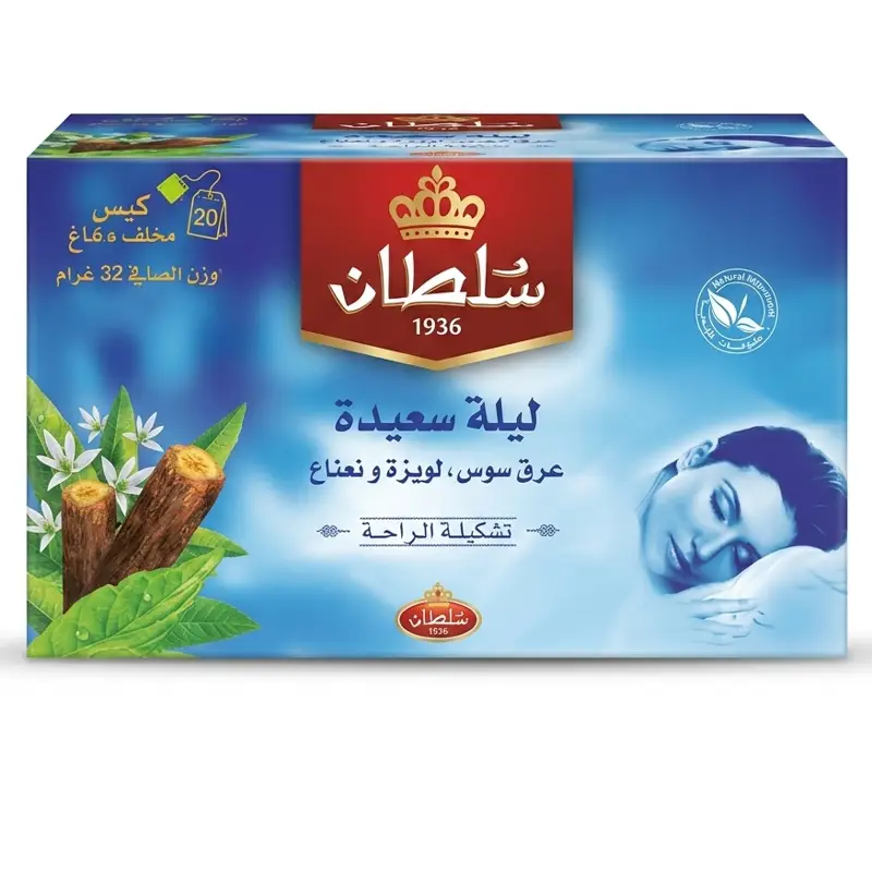 Sultan Bien-être Bonne Nuit Sultan Bien-être Bonne Nuit – Infusion réglisse, verveine et menthe – Image 1