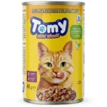 Tomy Pâté au Poulet pour Chat Adulte Anti-Boules de Poils 450 g – Alimentation Humide | Maroc