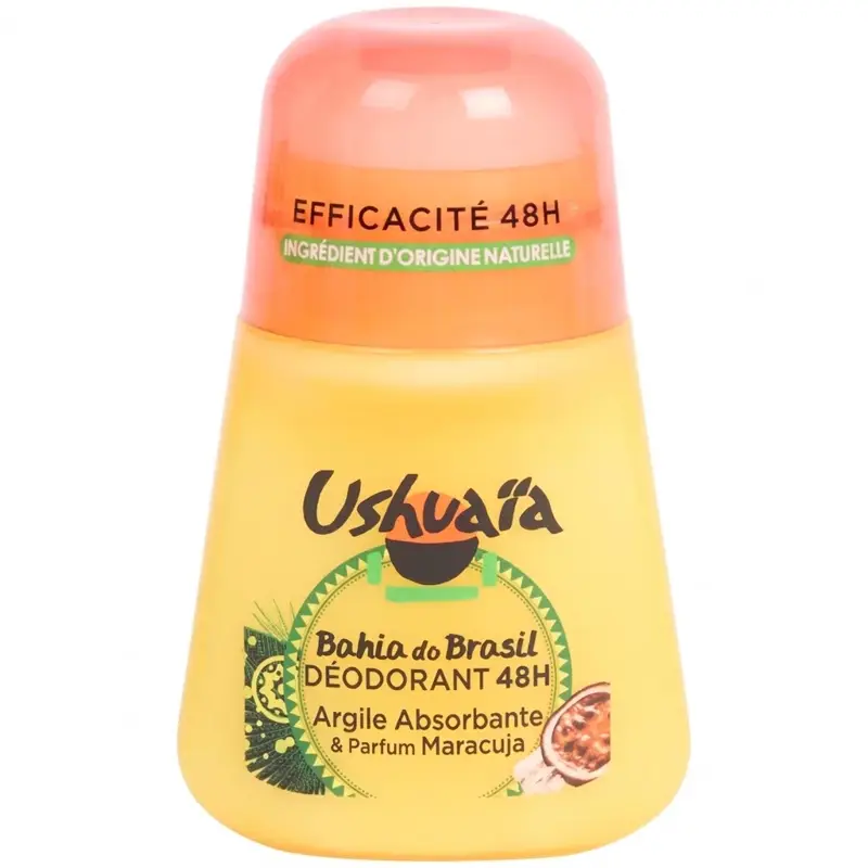 Ushuaïa Bahia do Brasil Ushuaïa Bahia do Brasil – 50 ml – Déodorant bille à l’argile absorbante – Image 1