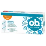 o.b. ProComfort Super Tampons 16 Pièces – Protection pour Flux Normaux à Abondants | Maroc