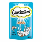 Catisfaction Friandises pour Chat au Saumon 60 g – Snack Croquant et Fondant | Maroc
