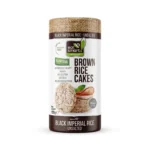 Rice Up! Galettes de Riz Complet Non Salées au Riz Noir Impérial 120 g – Sans Sel Ajouté